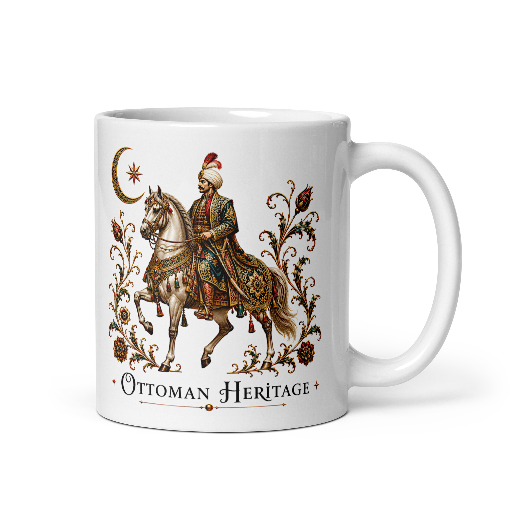 Kaffeetasse „Ottoman Heritage – Osmanischer Reiter“