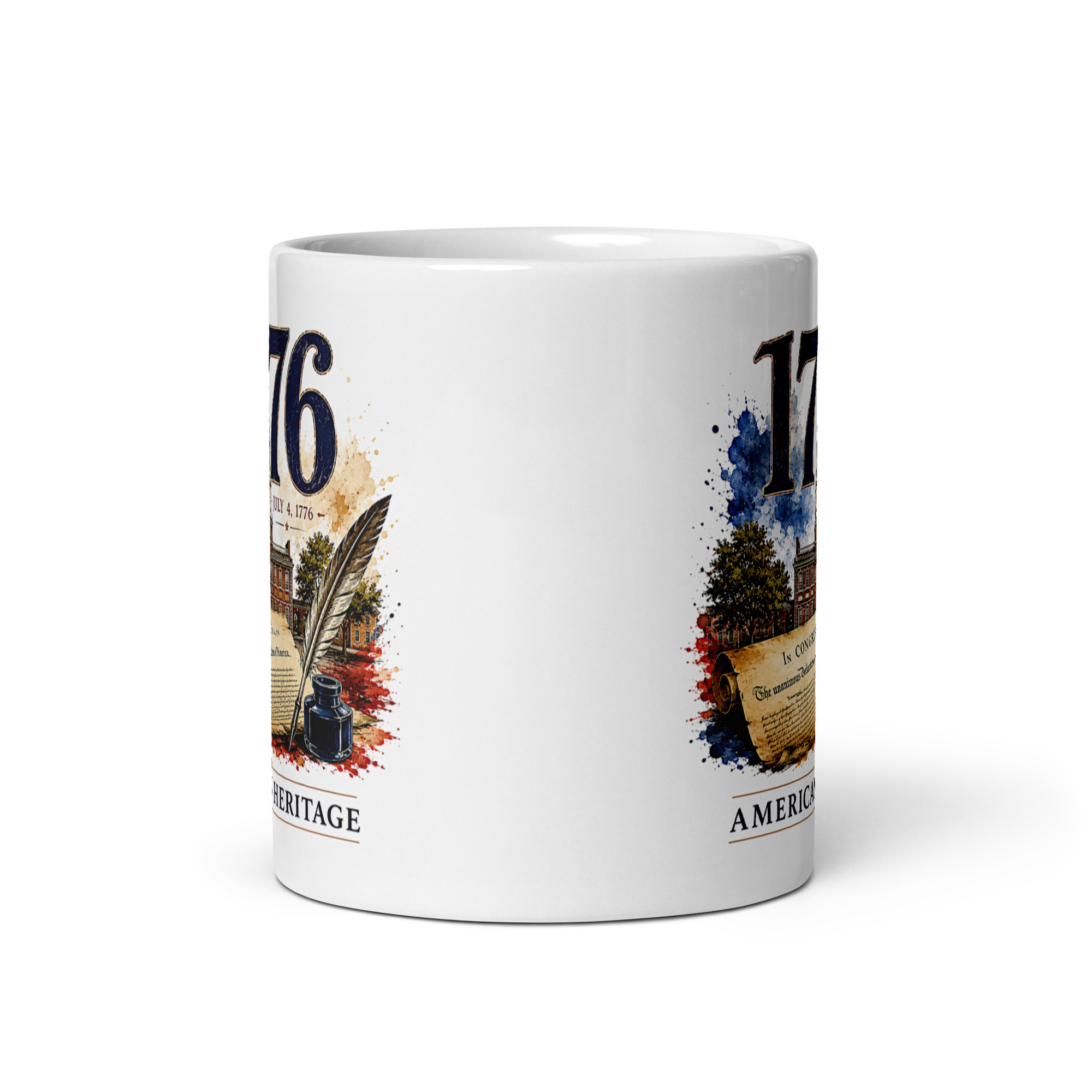 Kaffeetasse „American Heritage – 1776“ – Die amerikanische Unabhängigkeitserklärung