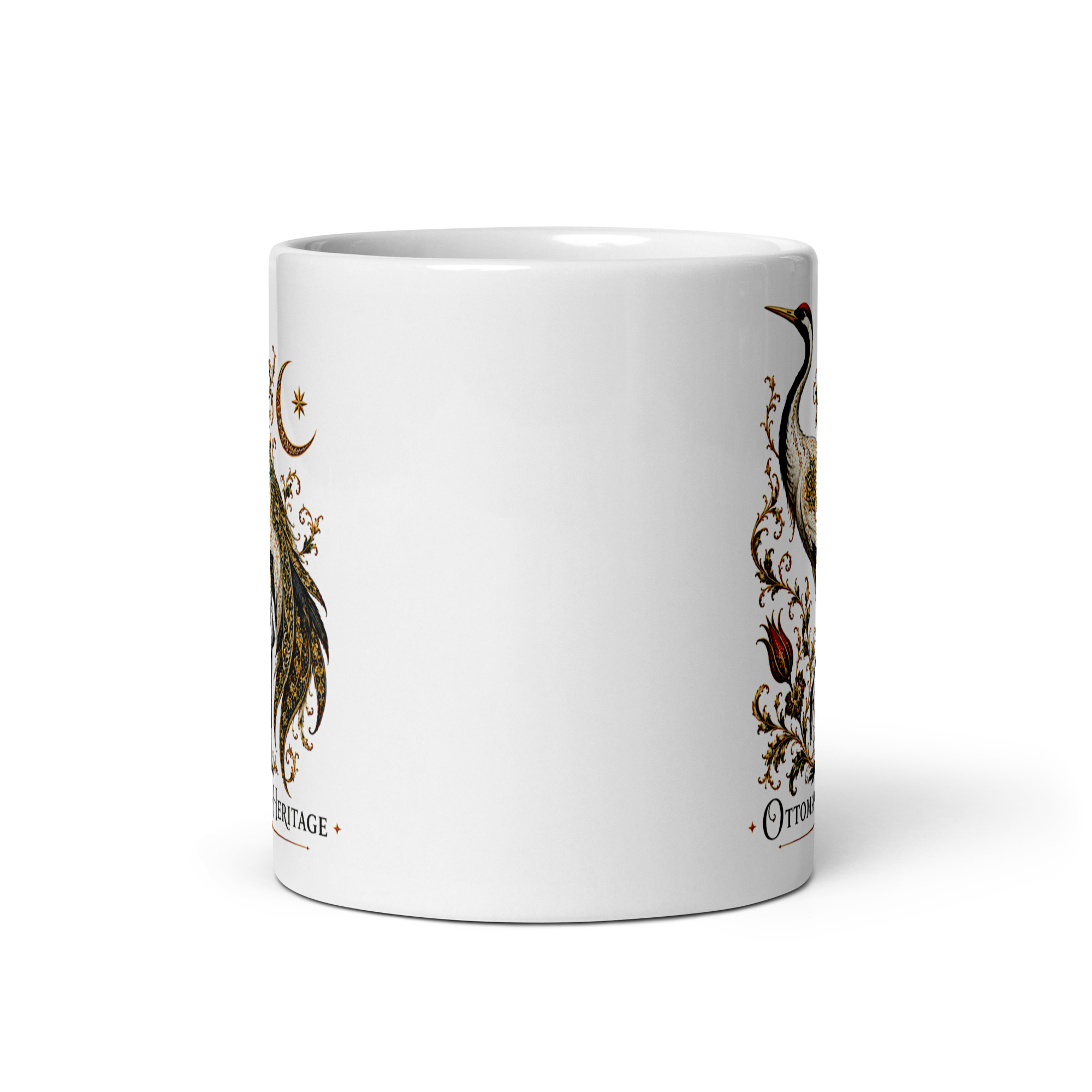 Kaffeetasse „Ottoman Heritage – Kranich“